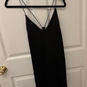 Urban Outfitters Elegant Black Slip Dress